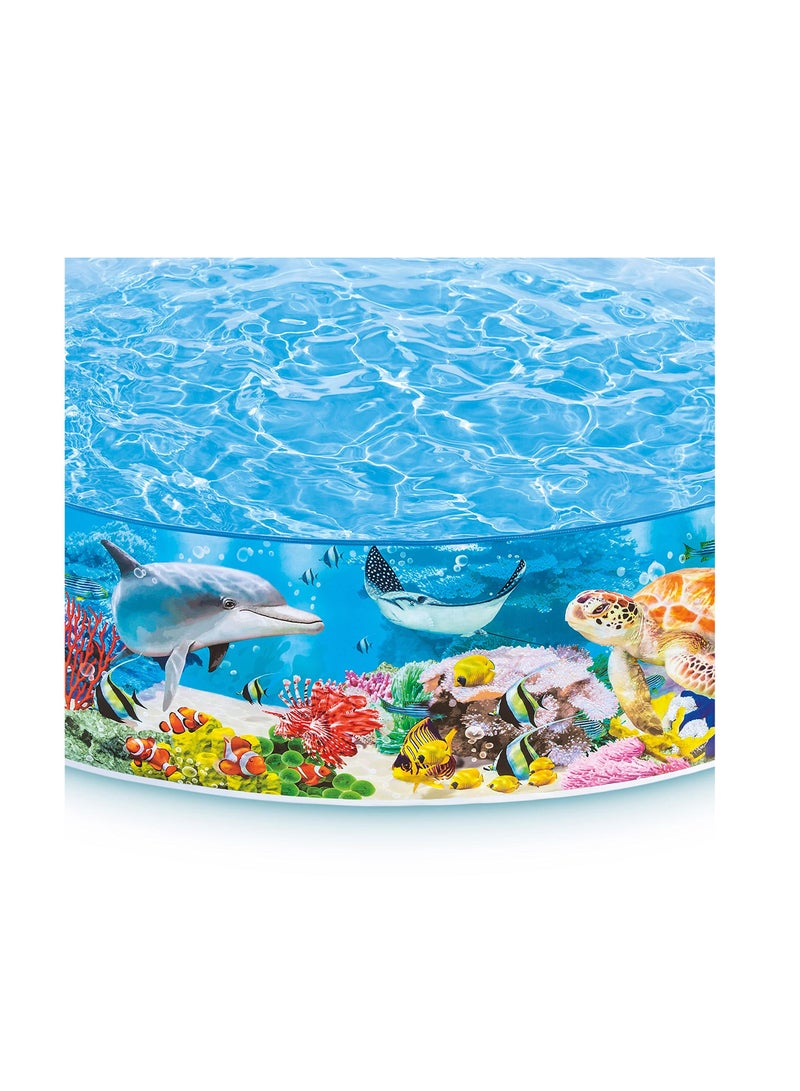 Swimming Pool Children's Pool Deep Sea Blue Children's Pool 8*18 inches