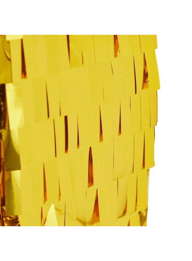 Gold Foil Number 6 Pinata For 6Th Birthday Party Decorations, Centerpieces, Anniversary Celebrations (Small, 15.5 X 10.5 X 3 In)