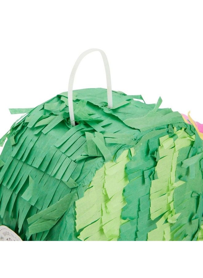 Small Cactus Pinata For Kids Birthday, Baby Shower, Cinco De Mayo, Mexican Fiesta Party Decorations (17 X 11.5 In)