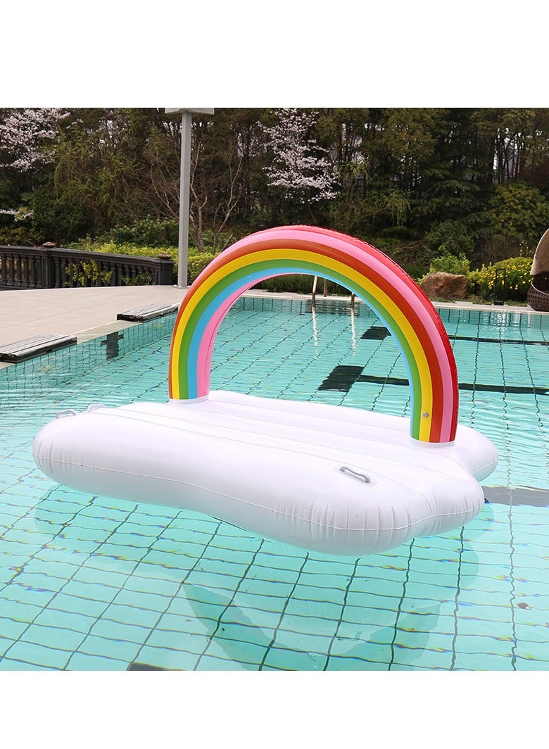 Inflatable Sunbath Water Floating Mattress
