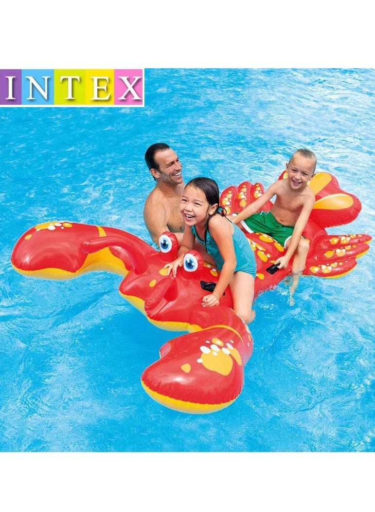Children's animals inflatable swimming rings 213*137cm