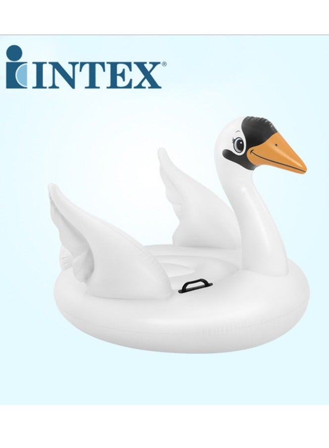 Children's aquatic animals, inflatable mounts, adult swimming floats, inflatable floats, and swimming rings130*102*99cm