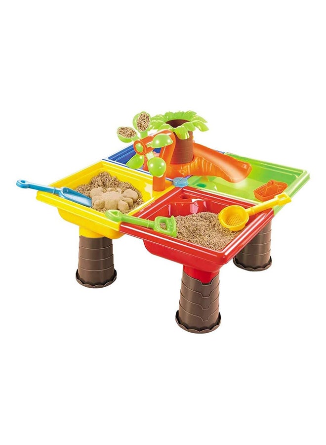 Sand Playing Toy Set Unique Shape Design, Portable Durable For Children 18x14x18inch