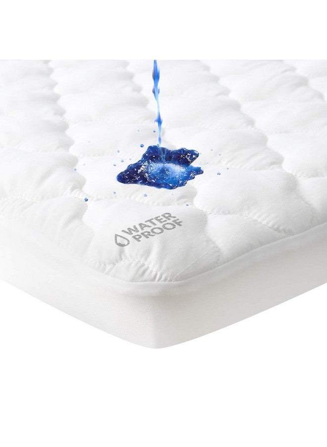 Waterproof Playard Mattress Pad Sheet For 4Moms Playard Mattress Cover Protector Fits 4Moms Breeze Plus Playard & Breeze Go Playard Pack N Play Sheet Fits 28.5