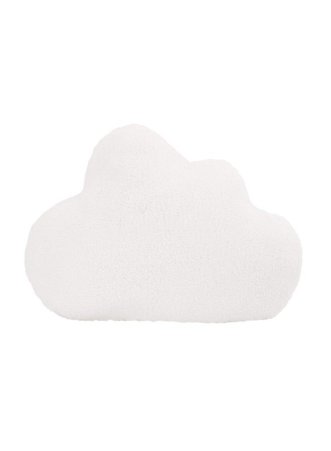 Little Love By Nojo Plush Cloud Shaped Decorative Pillow Decorative Nursery Pillow Playroom Décor Cute Throw Pillows White 1 Count (Pack Of 1)