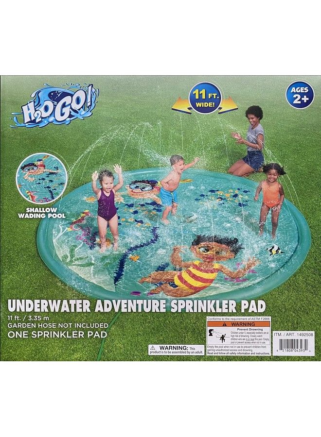 H20Go Underwater Adventure Sprinkler Pad