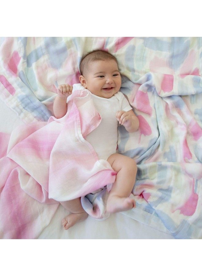 Silky Soft Bamboo Viscose Baby Blanket Crib Bedding For Newborn Baby And Toddler Nursery Blanket For Boys And Girls Baby Registry And Shower Gift Florentine