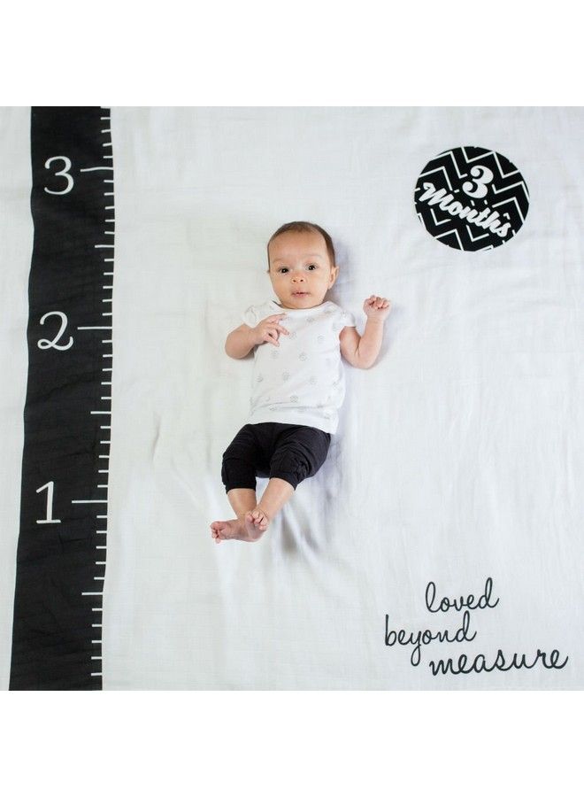 Baby Baby'S First Year Milestone Blanket And Cards Set Loved Beyond Measure