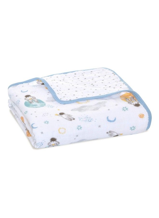 Essentials Dream Blanket Muslin Baby Blankets For Girls & Boys Ideal Lightweight Newborn Nursery & Crib Blanket Unisex Toddler & Infant Bedding Shower & Registry Gift Space Explorers
