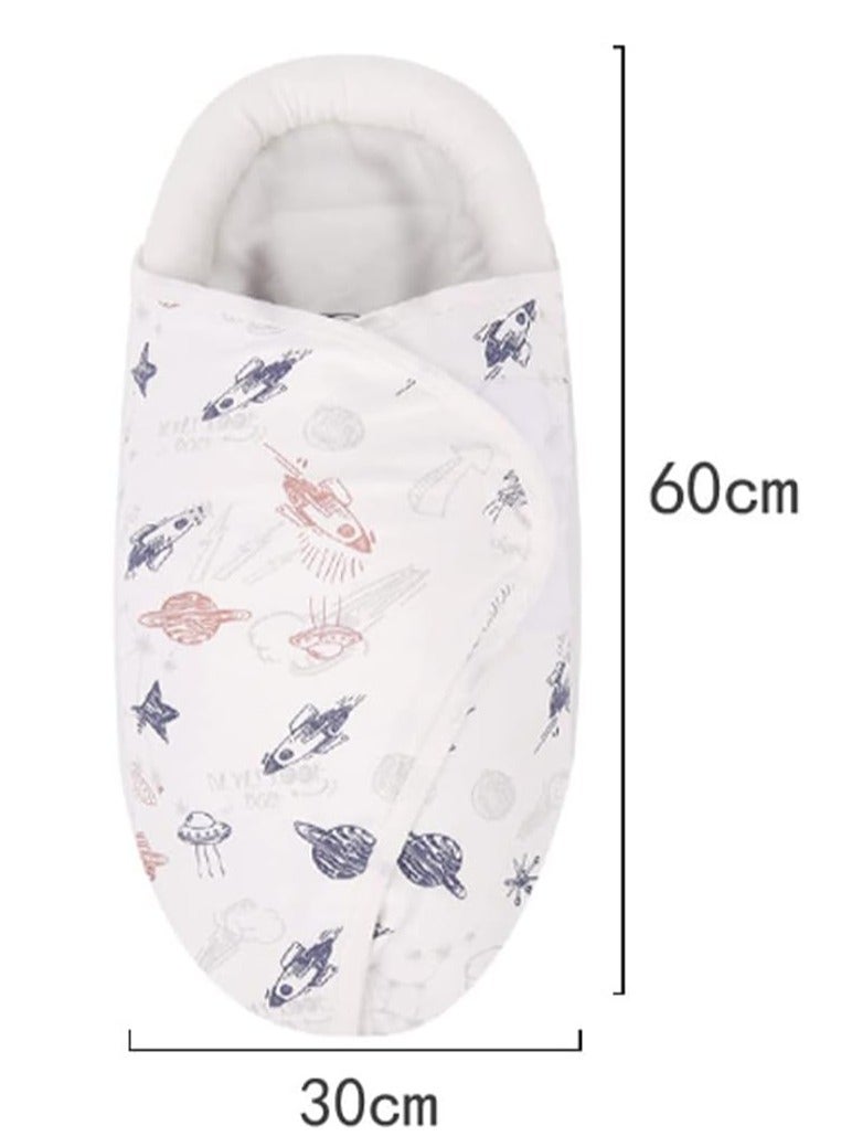 Baby Swaddle Blanket, Newborn Infant Receiving Swaddling Wrap for Boy and Girl (A)