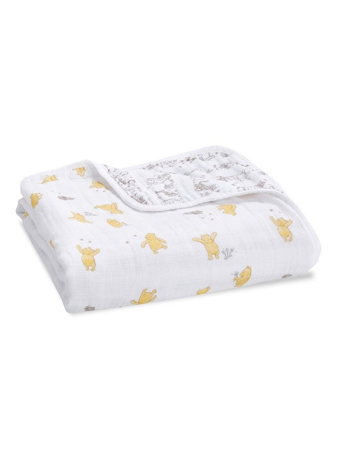 Dream Blanket Boutique Muslin Baby Blankets For Girls & Boys Ideal Lightweight Newborn Nursery & Crib Blanket Unisex Toddler & Infant Bedding Shower & Registry Gift Winnie The Pooh
