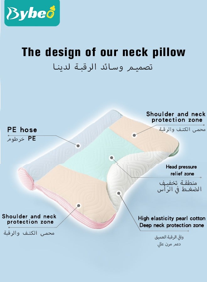 Baby Nursing Sleeping Pillow, Children's Spine Protection Pillows for Boys and Girls, Toddlers Breathable Lightweight Shaping Pillow Multifunctional Infant Head Support for Kids Infants Superhigh Qual