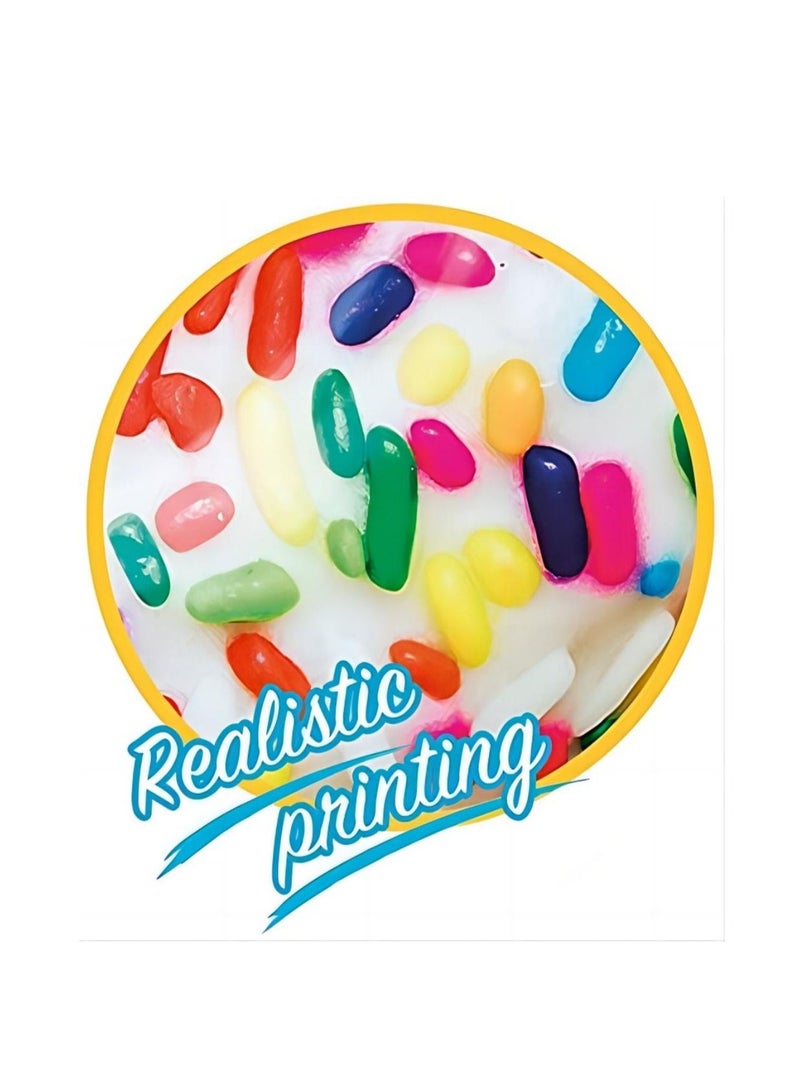 Rainbow Sprinkle Donut Tube for Swimming Pool