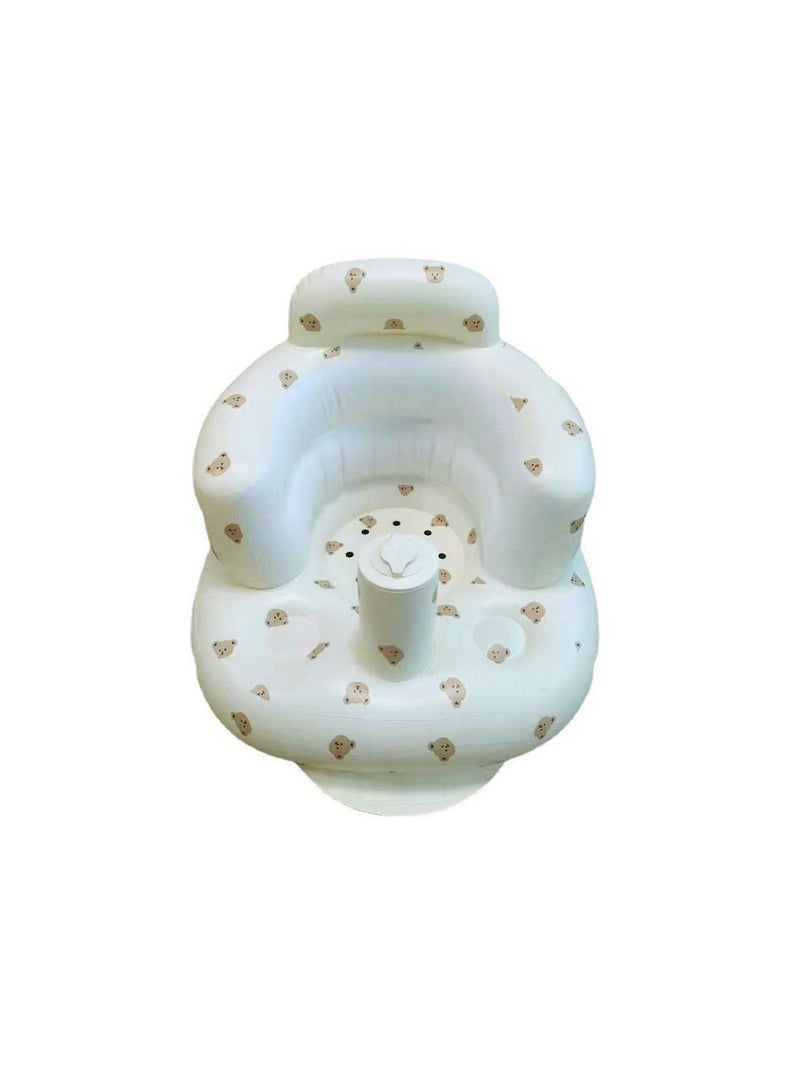 Baby Inflatable Seat Built in Air Pump Infant Back Support Sofa Infant Support Seat Toddler Chair