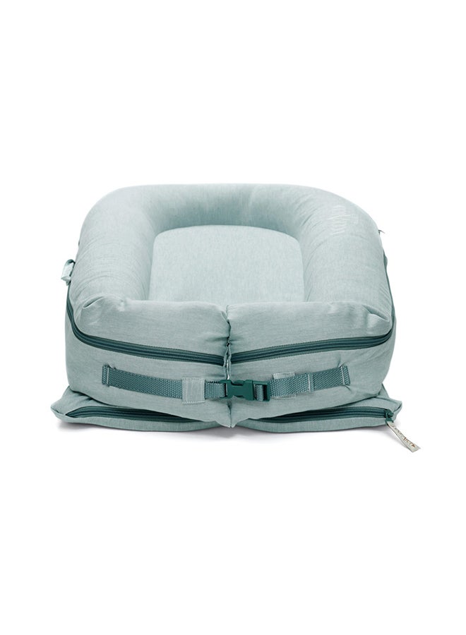 Deluxe+ Pod, 0-8 M - Marine Chambray