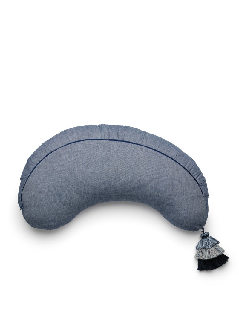 Nursing Pillow 	Indigo Chambray