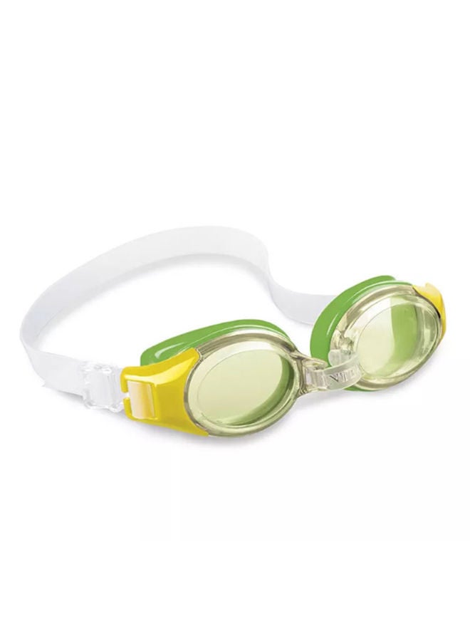 3-Piece Wider Eyecups Junior Swimming Goggles Set For Little One 12.38x19.69x3.49cm