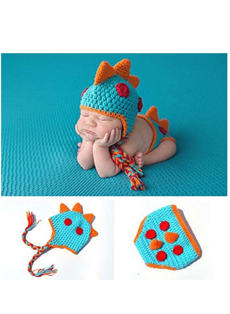 Baby Photography Props Newborn Boy Photo Shoot Clothes Crochet Outfits Photoshoot Costume Accessory for Baby Boys Girls Infant