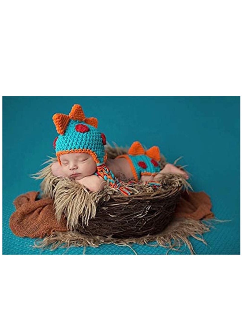 Baby Photography Props Newborn Boy Photo Shoot Clothes Crochet Outfits Photoshoot Costume Accessory for Baby Boys Girls Infant