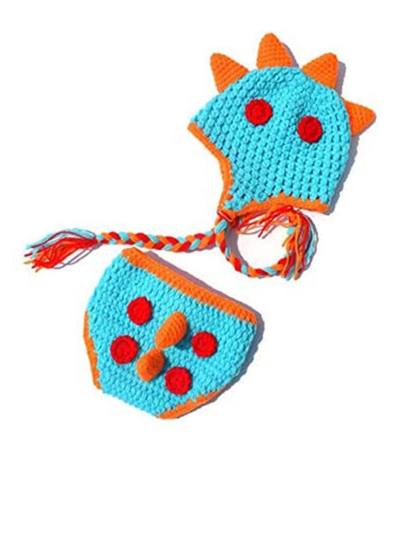 Baby Photography Props Newborn Boy Photo Shoot Clothes Crochet Outfits Photoshoot Costume Accessory for Baby Boys Girls Infant