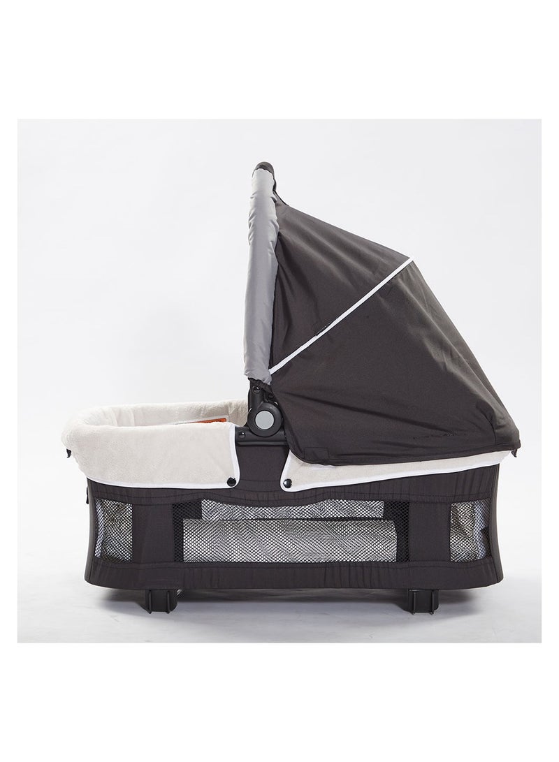 COOLBABY Baby Bed Portable Game Bed Mobile Multifunctional Baby Bed Newborn Basket Splicing Bed Foldable Playard for Baby Toddler