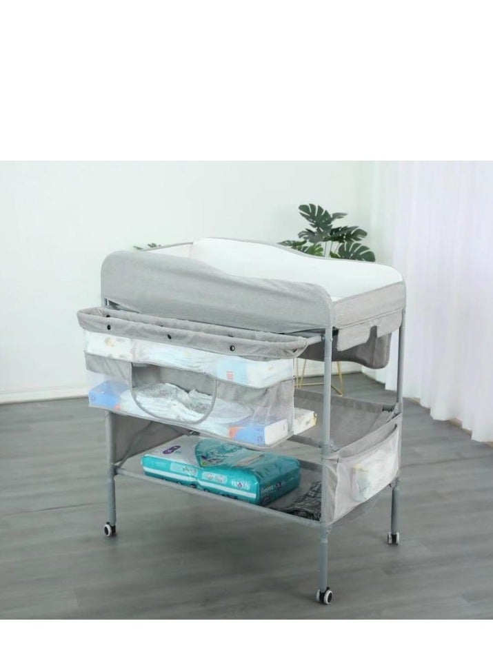 COOLBABY Baby Diaper Table Portable Multi-Functional Folding Baby Touch Table Changing Diapers Mobile Newborn Care
