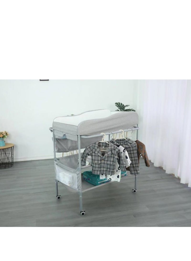 COOLBABY Baby Diaper Table Portable Multi-Functional Folding Baby Touch Table Changing Diapers Mobile Newborn Care
