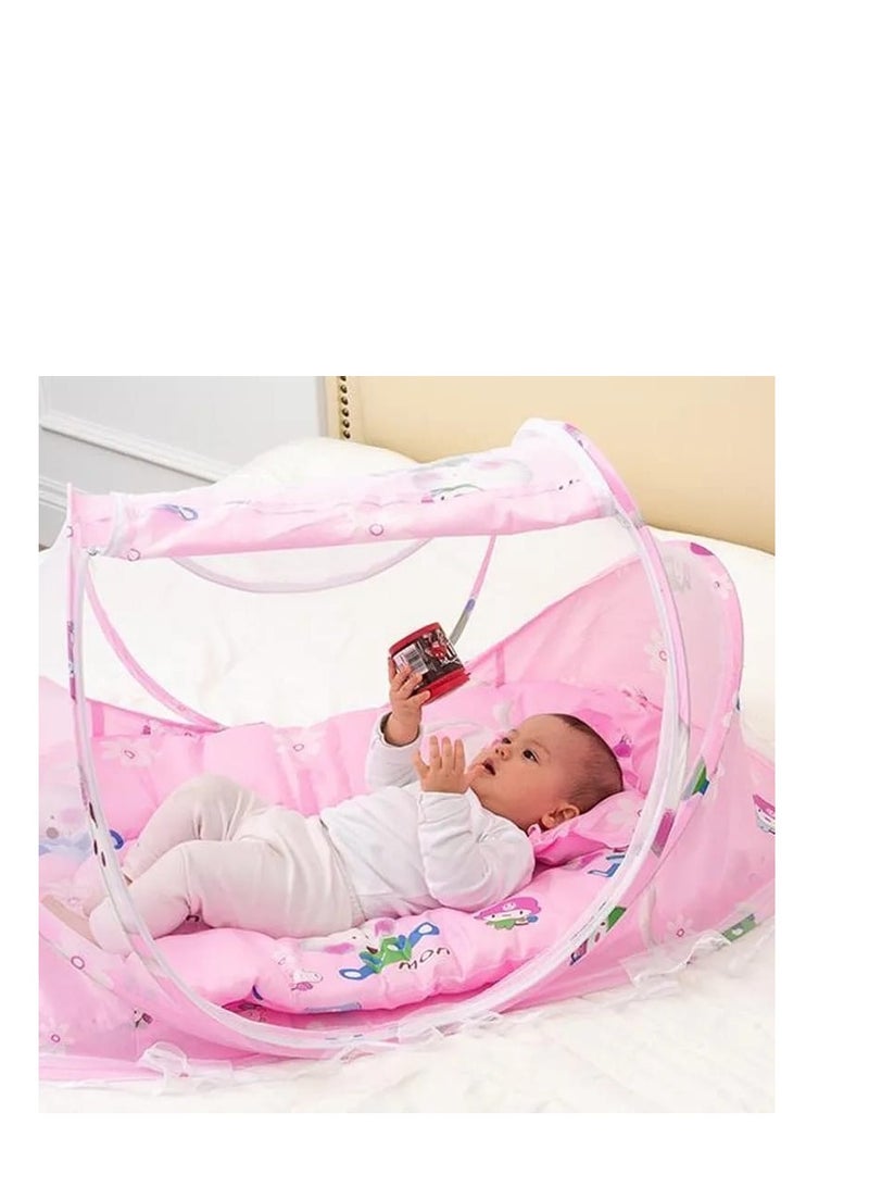 Foldable Baby Kids Infant Bed Mosquito Net Folding Mattress