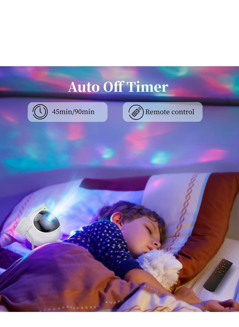 Star Projector Night Lights Kids Room Decor Aesthetic Tiktok Astronaut Nebula Galaxy Projector Night Light
