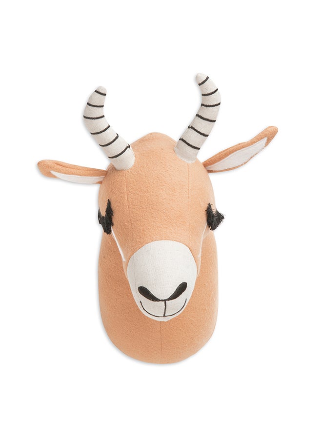 Antelope Plush Head Wall Decor