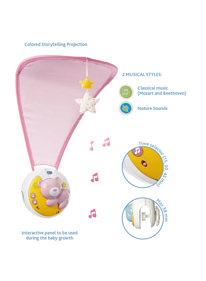 Next2Moon Cot Mobile 0M+, Pink