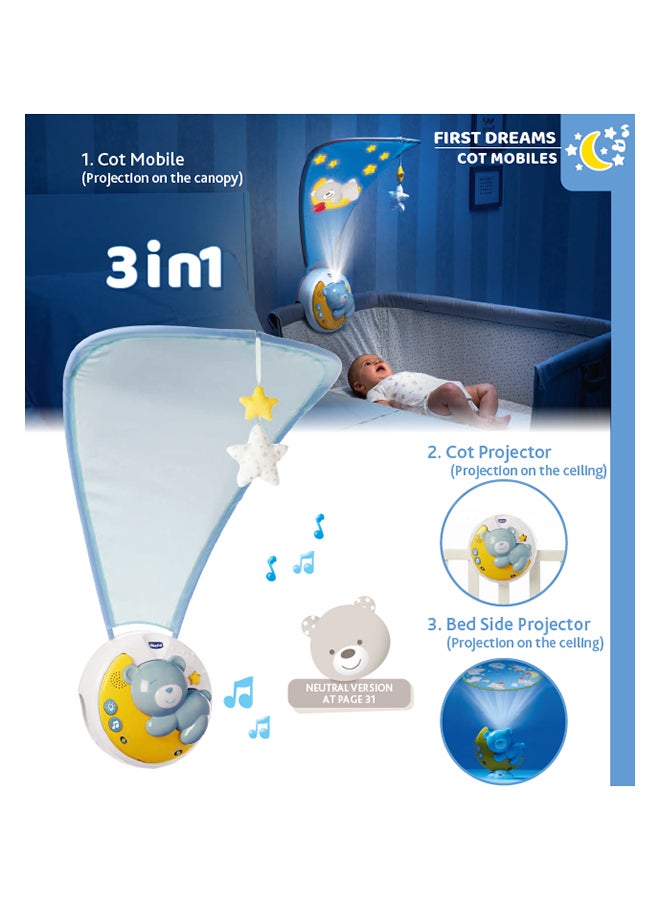 Next2Moon Cot Mobile 0M+, Pink