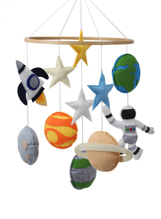 Baby Crib Nursery Mobile Wall Hanging Decor Baby Bed Mobile for Infants Ceiling Mobile Cute and Adorable Hanging Decorations Space