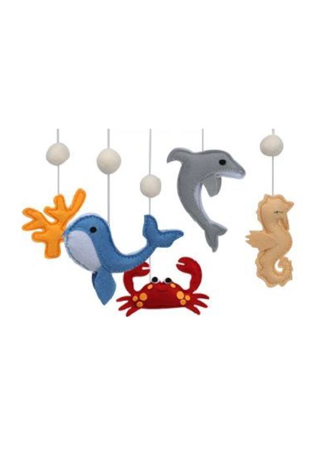 Baby Crib Nursery Mobile Wall Hanging Décor Baby Bed Mobile for Infants Ceiling Mobile Cute and Adorable Hanging Decorations Ocean