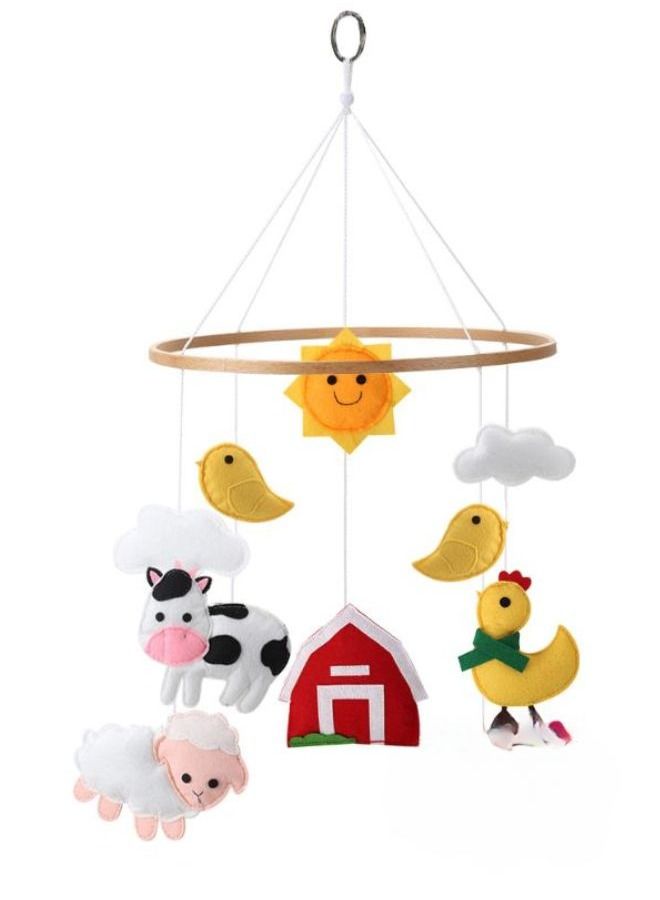 Baby Bed Decoration, Baby Crib Mobile Wall Hanging Nursery Decoration