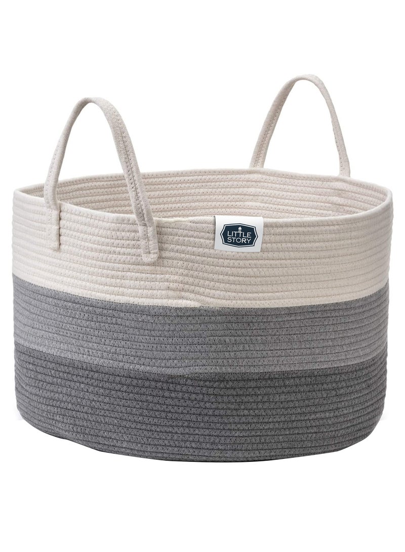 Multipurpose And Laundry Caddy Basket xXL - Grey