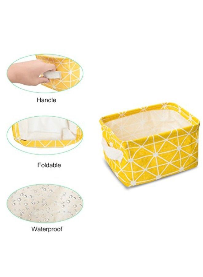 4-Piece Collapsible Mini Storage Basket Set