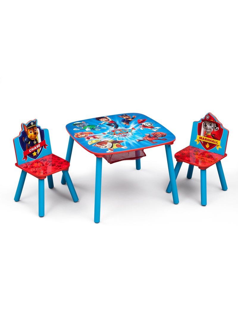 Delta Kids Paw Patrol Table And Chair Set Multicolor 62cm