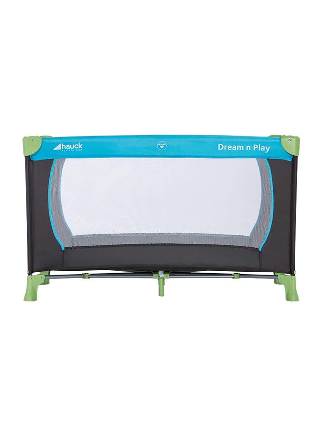 Dream N Play Travel Bed - Blue/Black