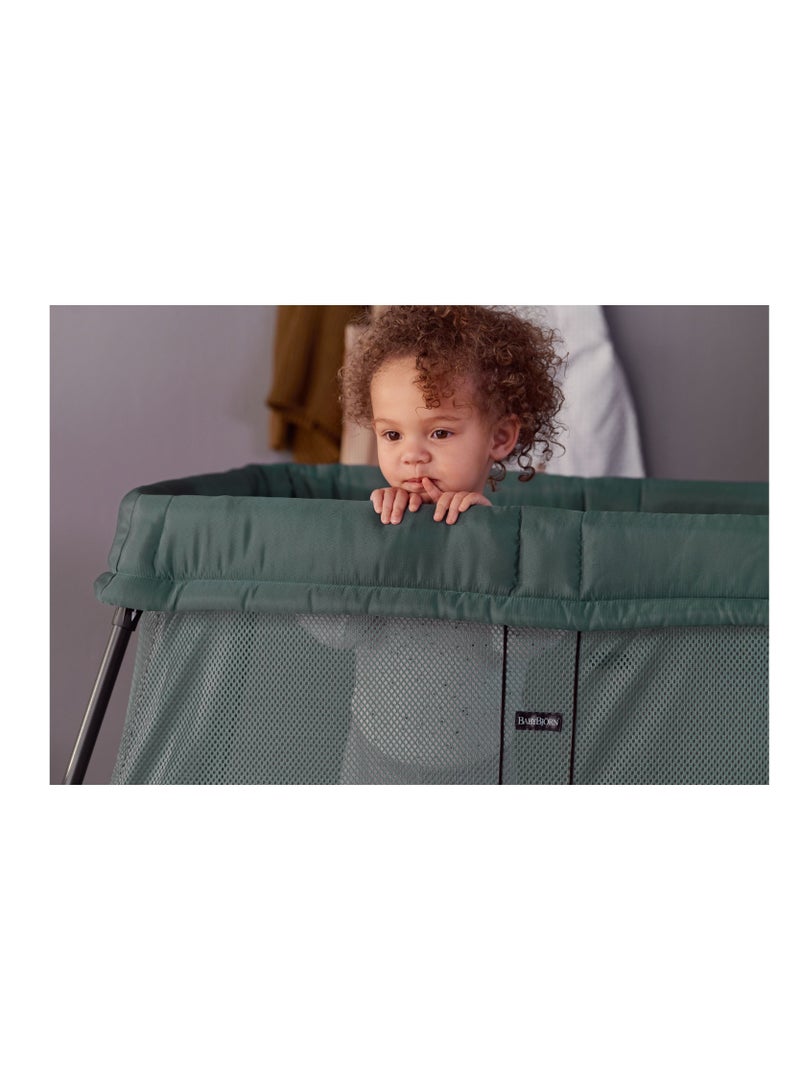 Pieces of 1 Travel Cot Light, 112 X 82 X 64 Cm - Dark Green