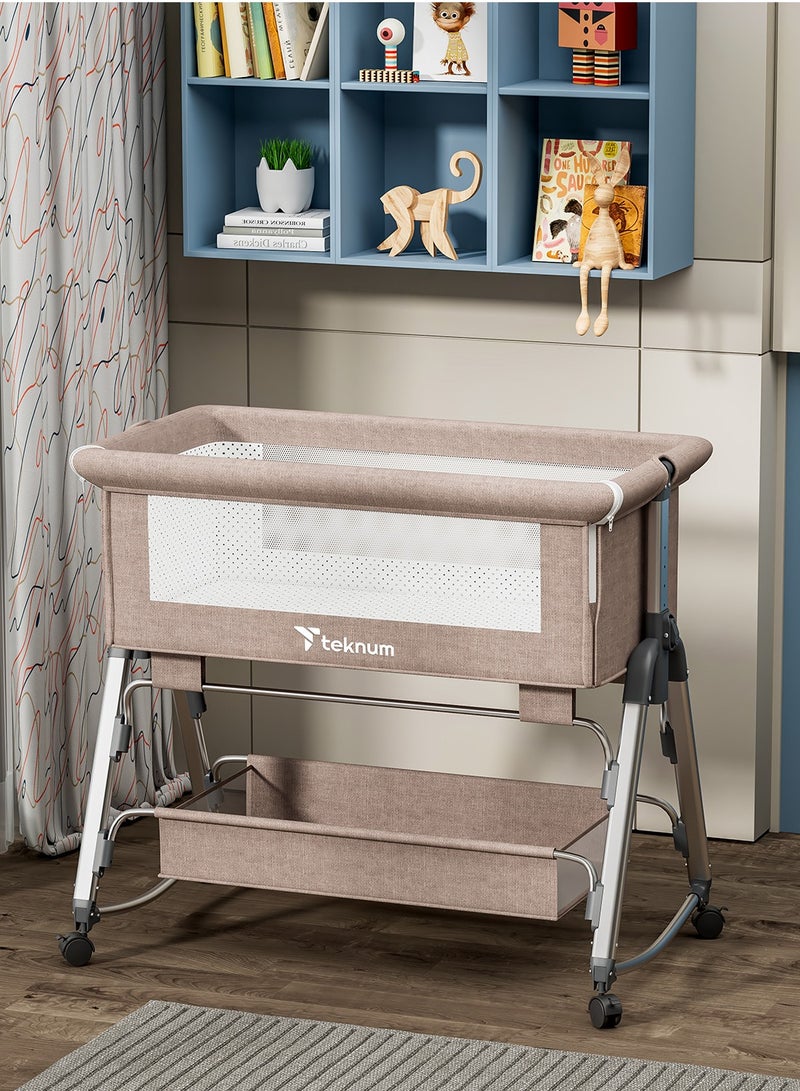 Baby Bedside Sleepzen 1 With Horizontal Adjustment - Ivory