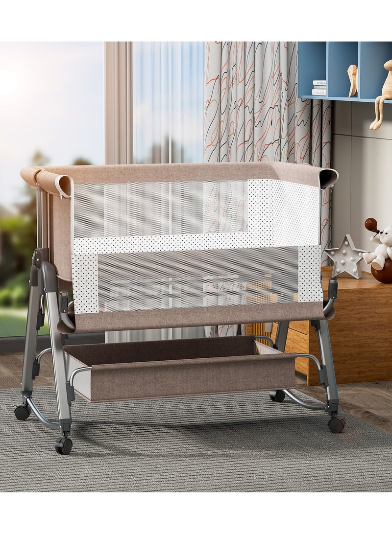 Baby Bedside Sleepzen 1 With Horizontal Adjustment - Ivory