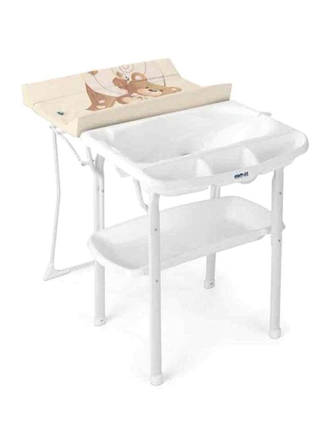 Aqua Spa Changing Station Bath Tub With Stand And Changing Mat