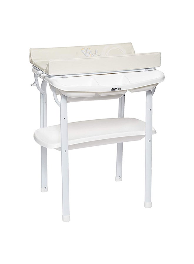 Aqua Spa Changing Station Bath Tub With Stand And Changing Mat