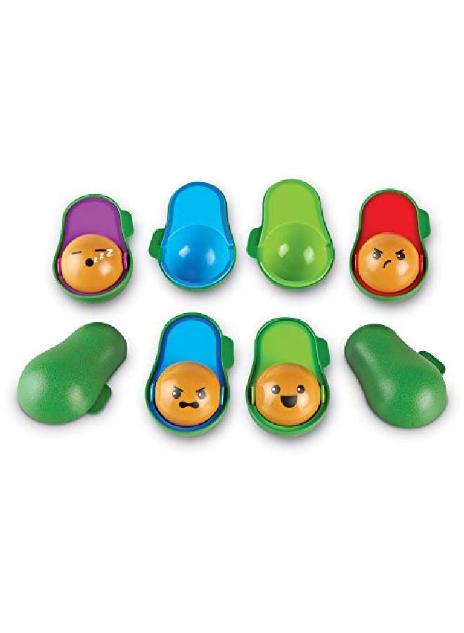 Learnalot Avocados 9 Pieces Ages 18+ Months Toddler Social Emotional Learning Toys Develops Fine Motor Skills Toddler Learning Toys