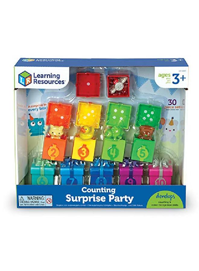 Counting Surprise Party Homeschool Fine Motor Counting & Sorting Toy Ages 3+