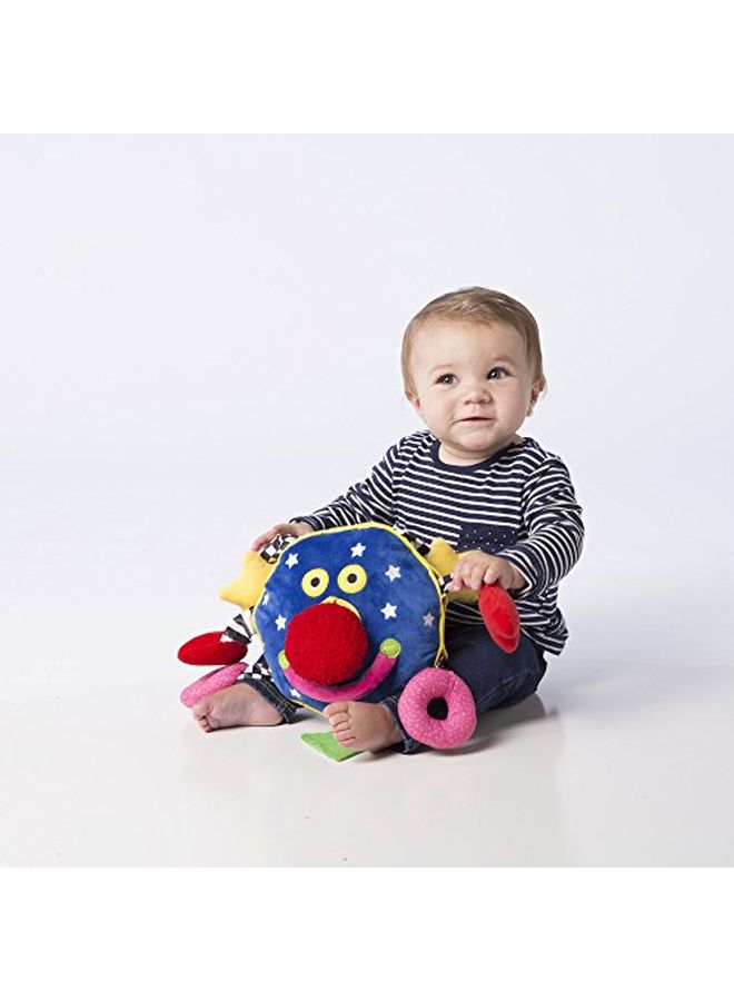 Whoozit Rattle And Squeaker Sound Developmental Baby Toy