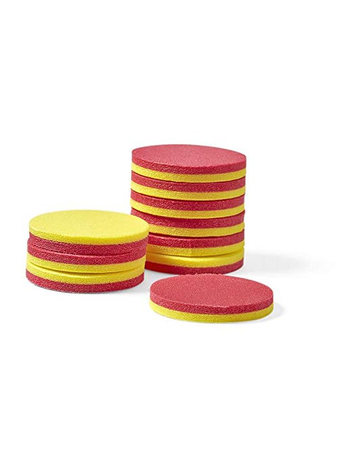 Foam Twocolor Counters Red And Yellow Counters Counting Manipulatvies Math Counters For Kids Counting Chips Math Manipulatives Math Bingo Chips Counters For Kids Math (Pack Of 200)