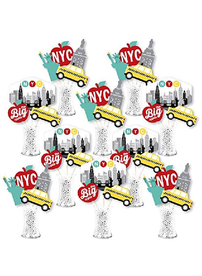 Nyc Cityscape New York City Party Centerpiece Sticks Showstopper Table Toppers 35 Pieces