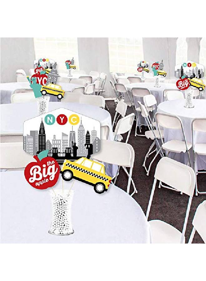 Nyc Cityscape New York City Party Centerpiece Sticks Showstopper Table Toppers 35 Pieces